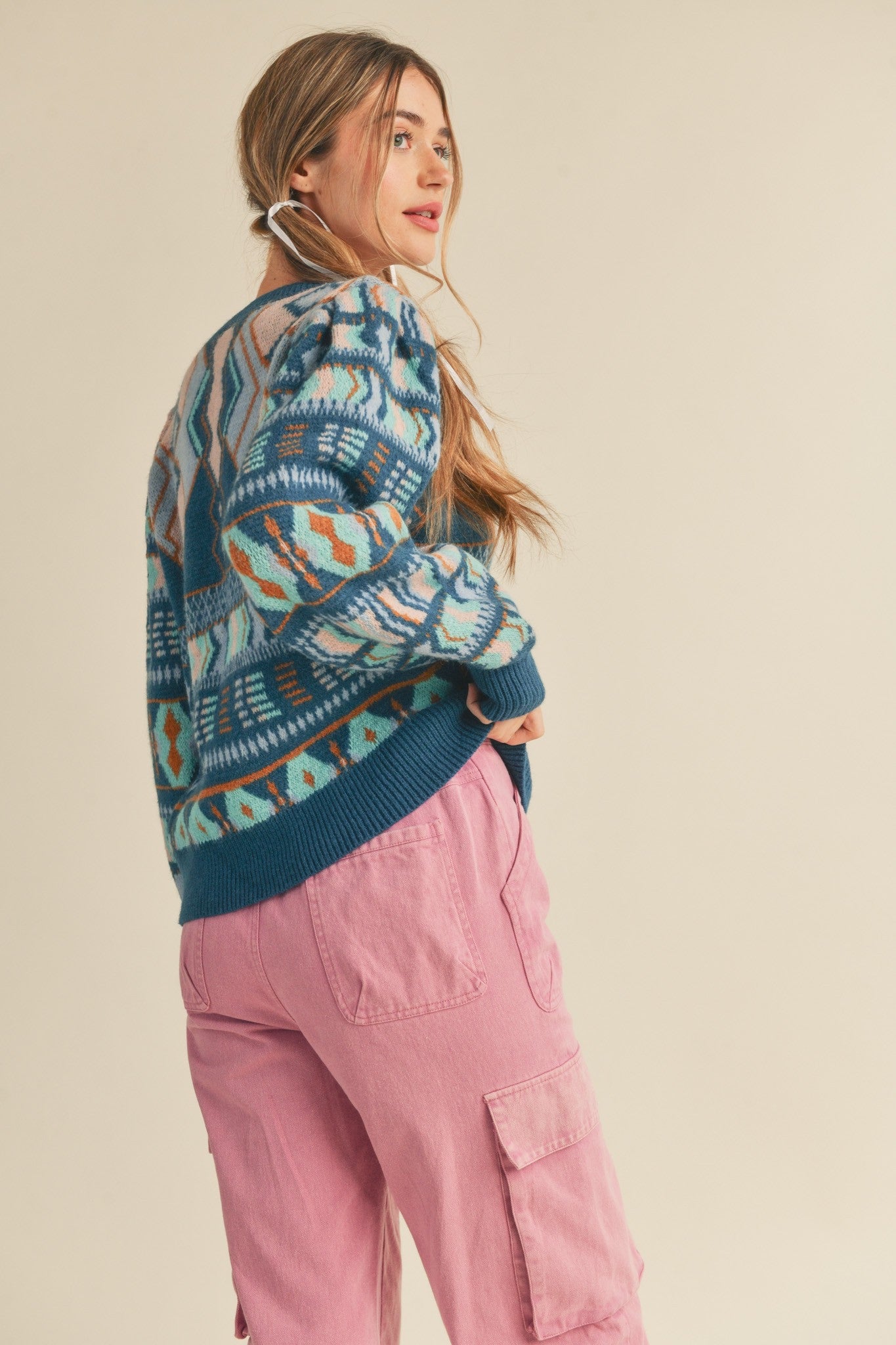 Rocking Around 70’s inspired Sweater