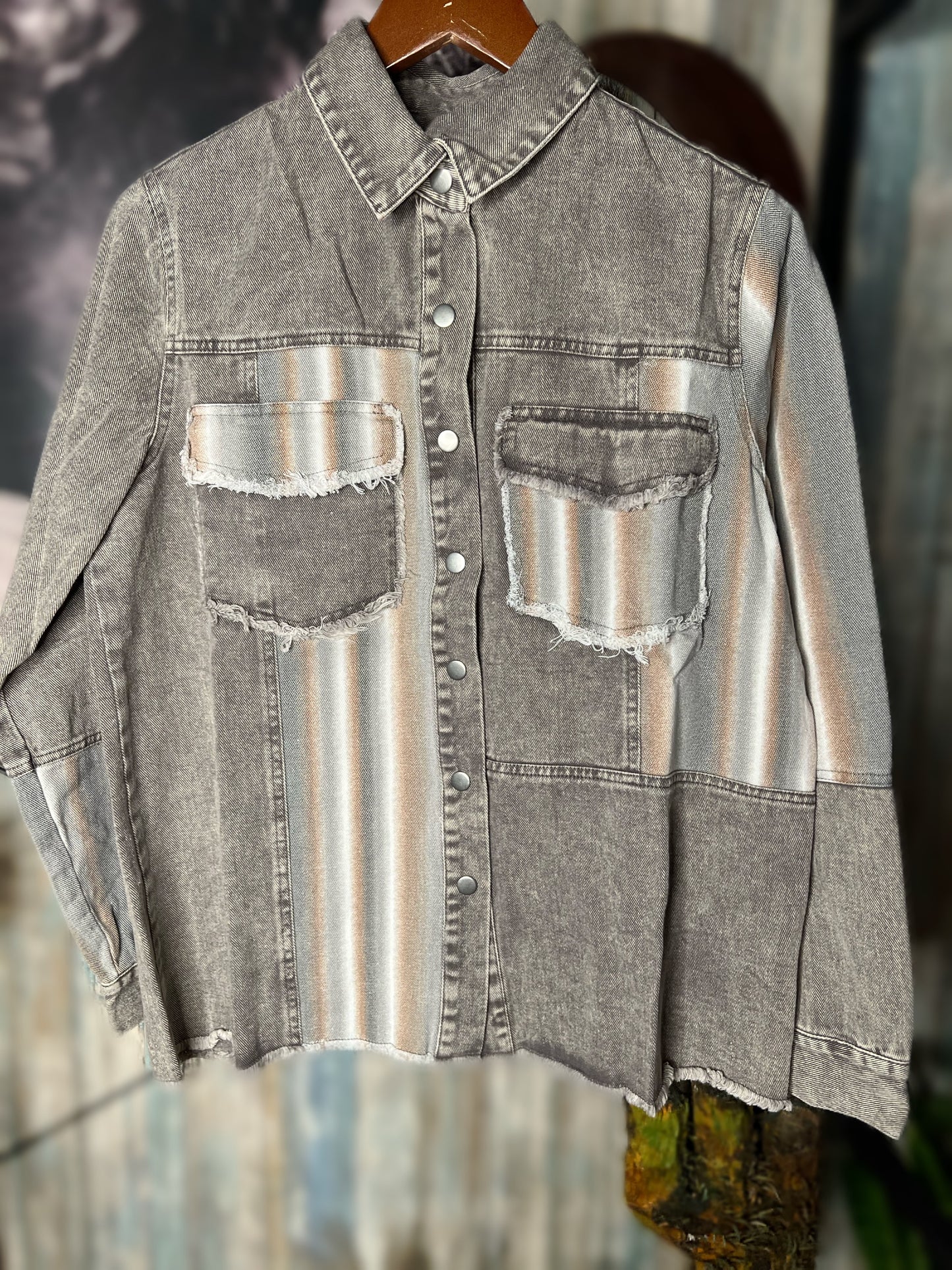 Ombré Vintage Jacket
