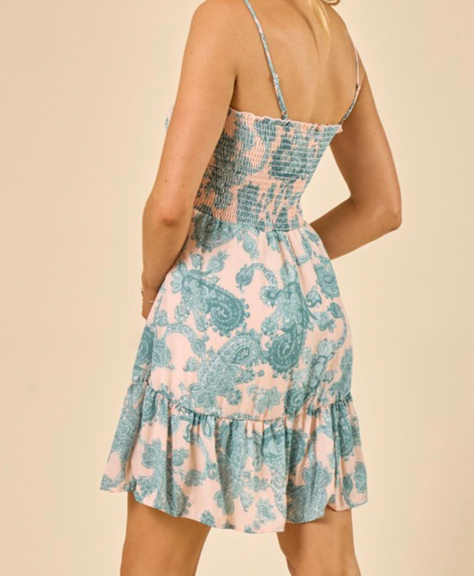 Cali’ Peach Dress