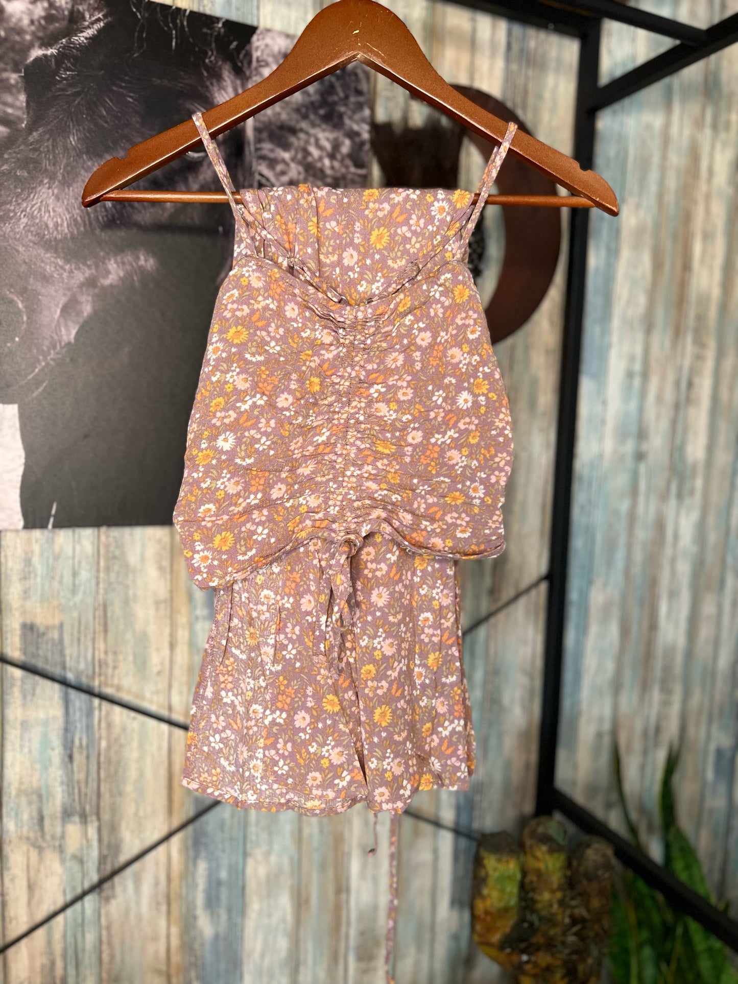 Rayon Floral Palazzo Pant Set
