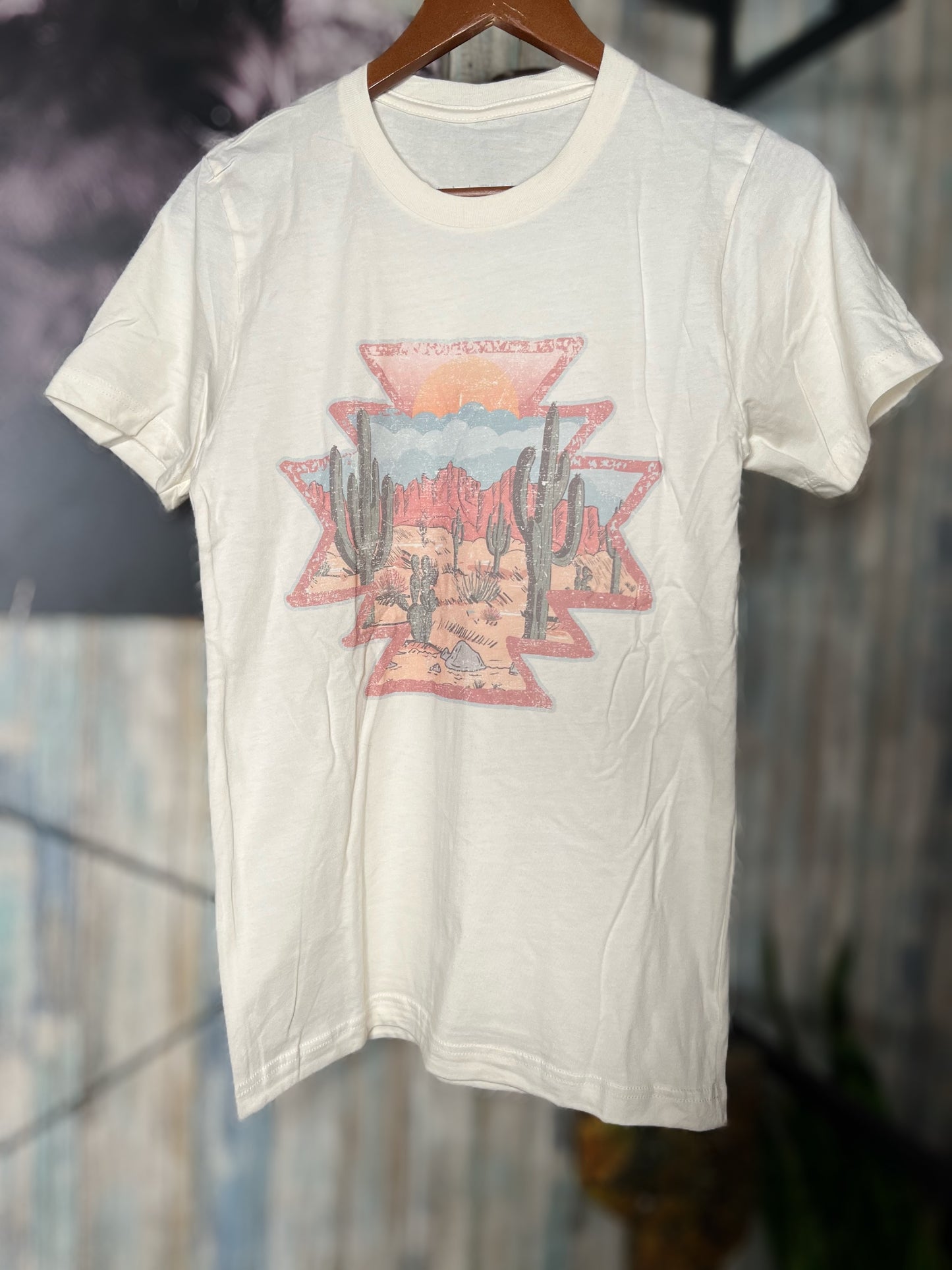 Aztec Pink Desert Graphic Tee