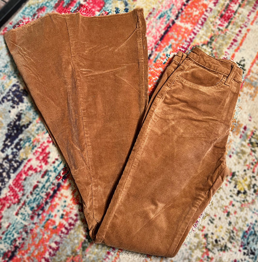 Corduroy Flare Jeans
