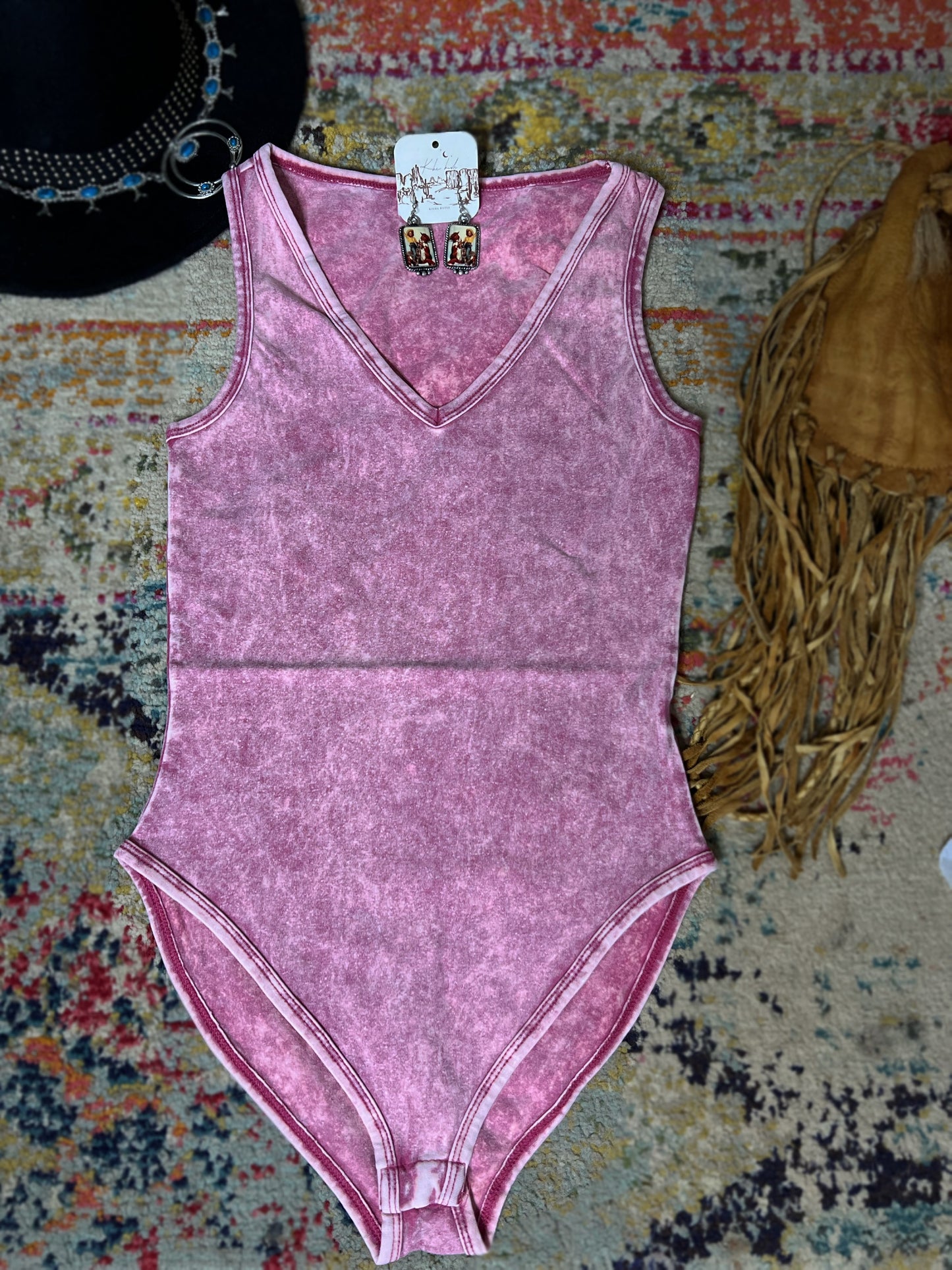 ACID WASH BODYSUIT