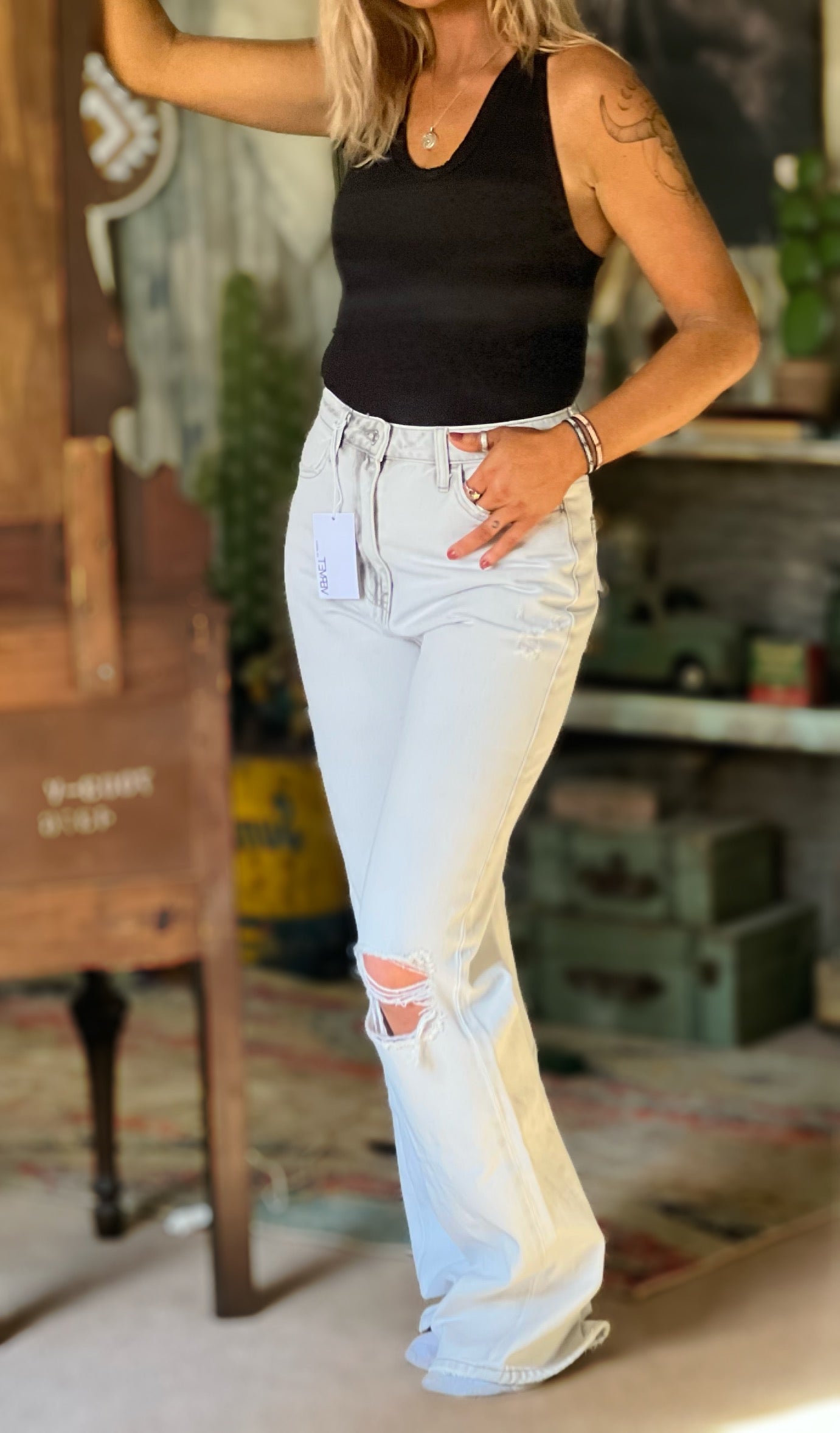 90'S Vintage Flare Jeans