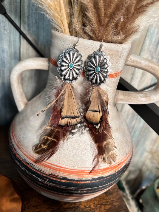 Feathered Ridge Earrings