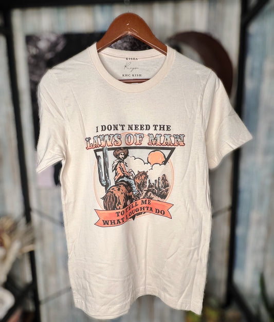 Laws of the Man Graphic Tee