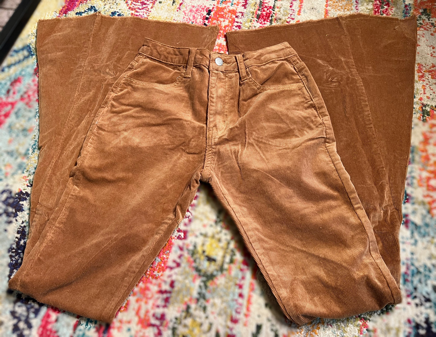 Corduroy Flare Jeans