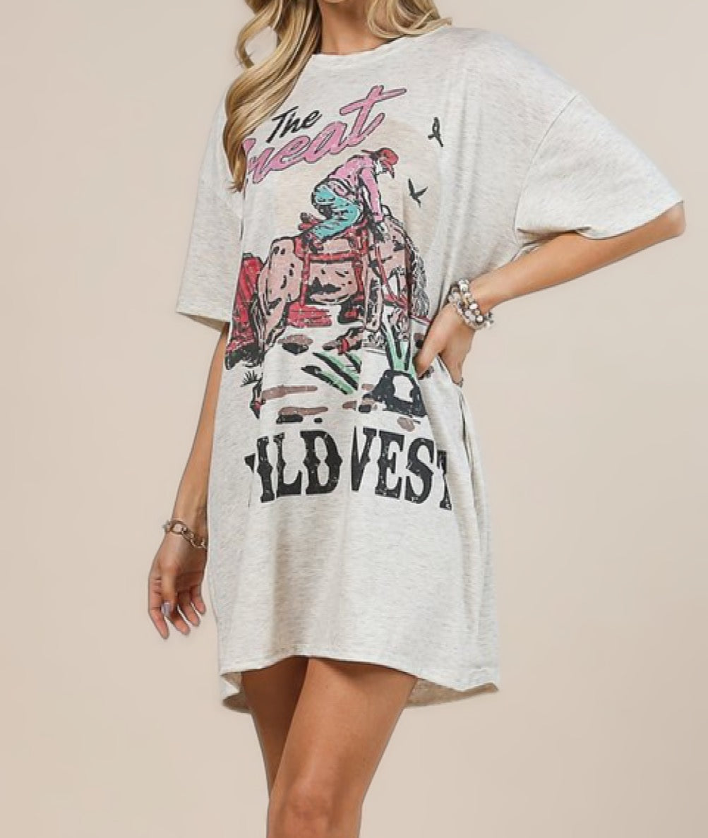 The Great Wild West Shirt Dress