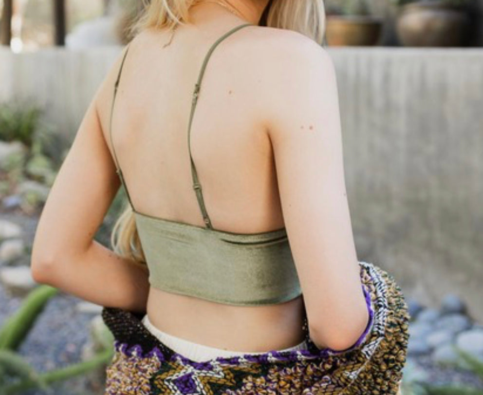 Velvet Bralette 70’s