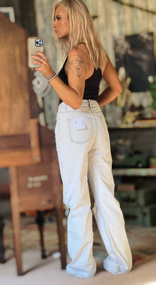 90'S Vintage Flare Jeans