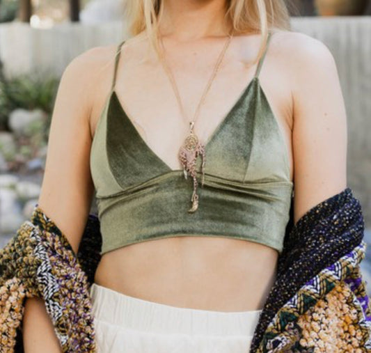 Velvet Bralette 70’s