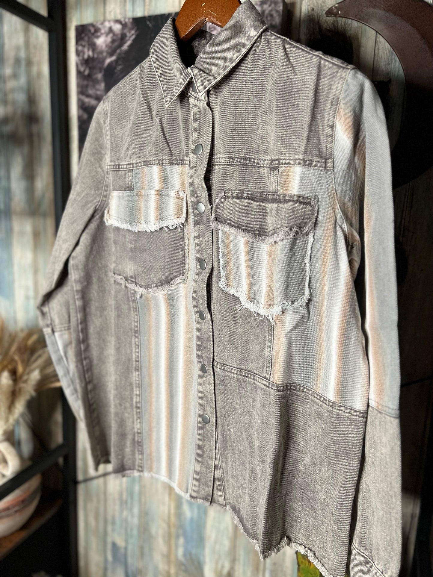Ombré Vintage Jacket