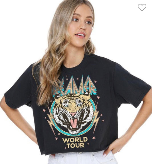 I got a tiger by the tail Tee