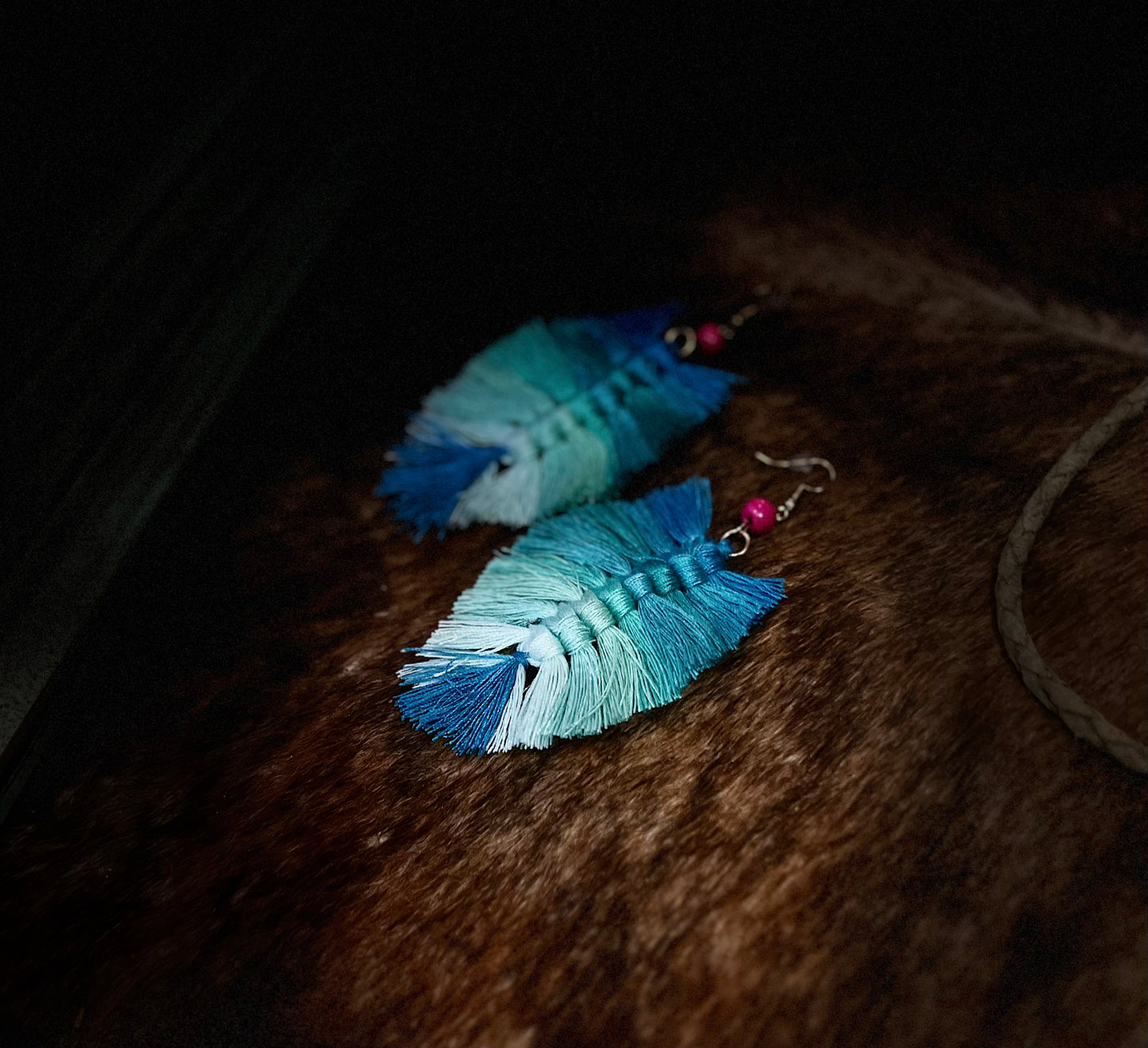 Macrame Boho Earring