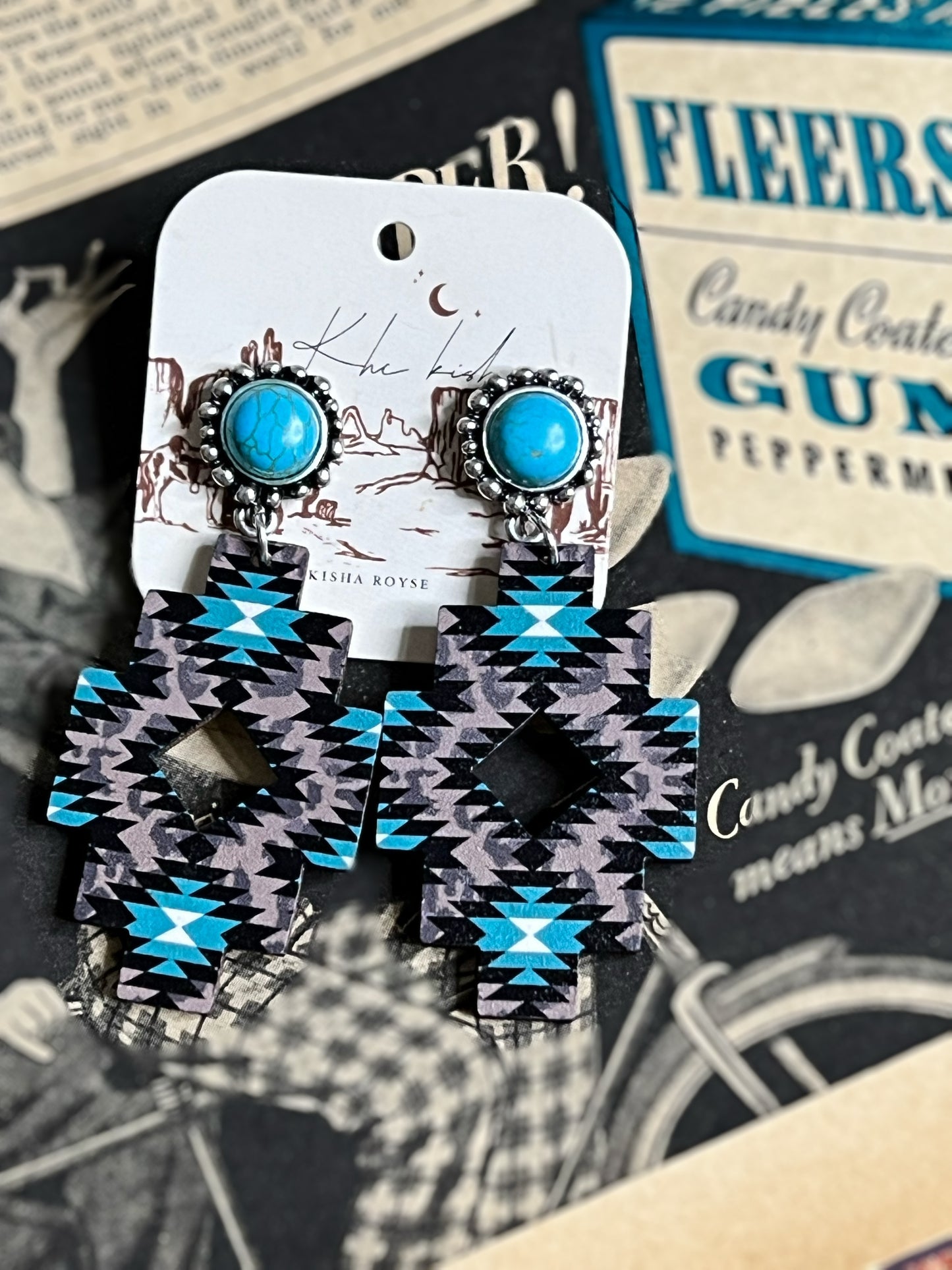 Jukebox Junkie Earrings (3 different designs)