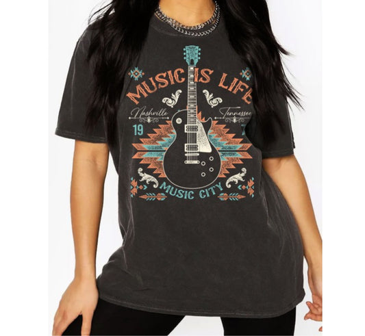 Music Is Life Tee