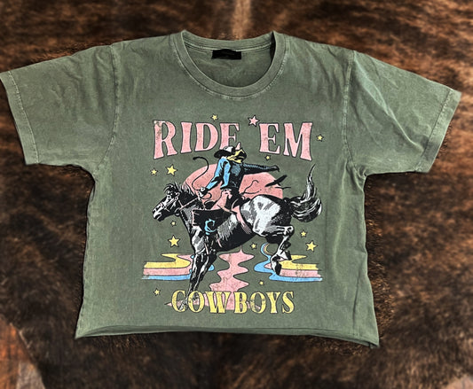 Ride ‘Em Cowboy Crop Top