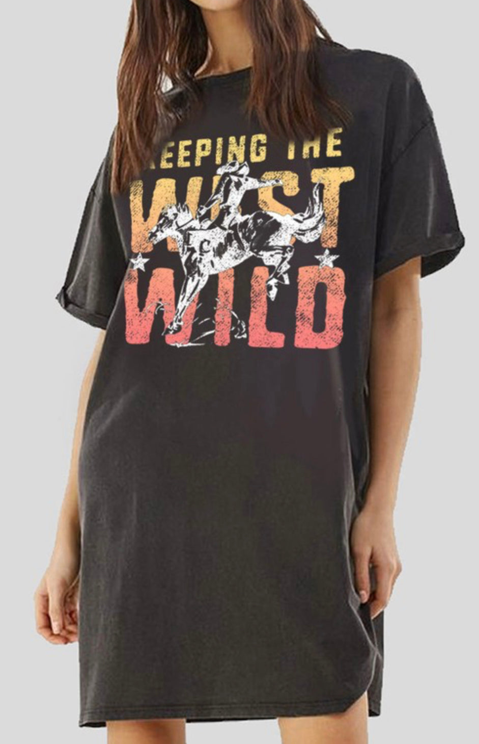 Keeping the West Wild Dress Tee