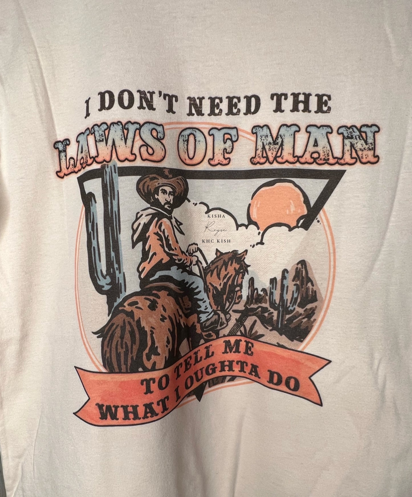 Laws of the Man Graphic Tee