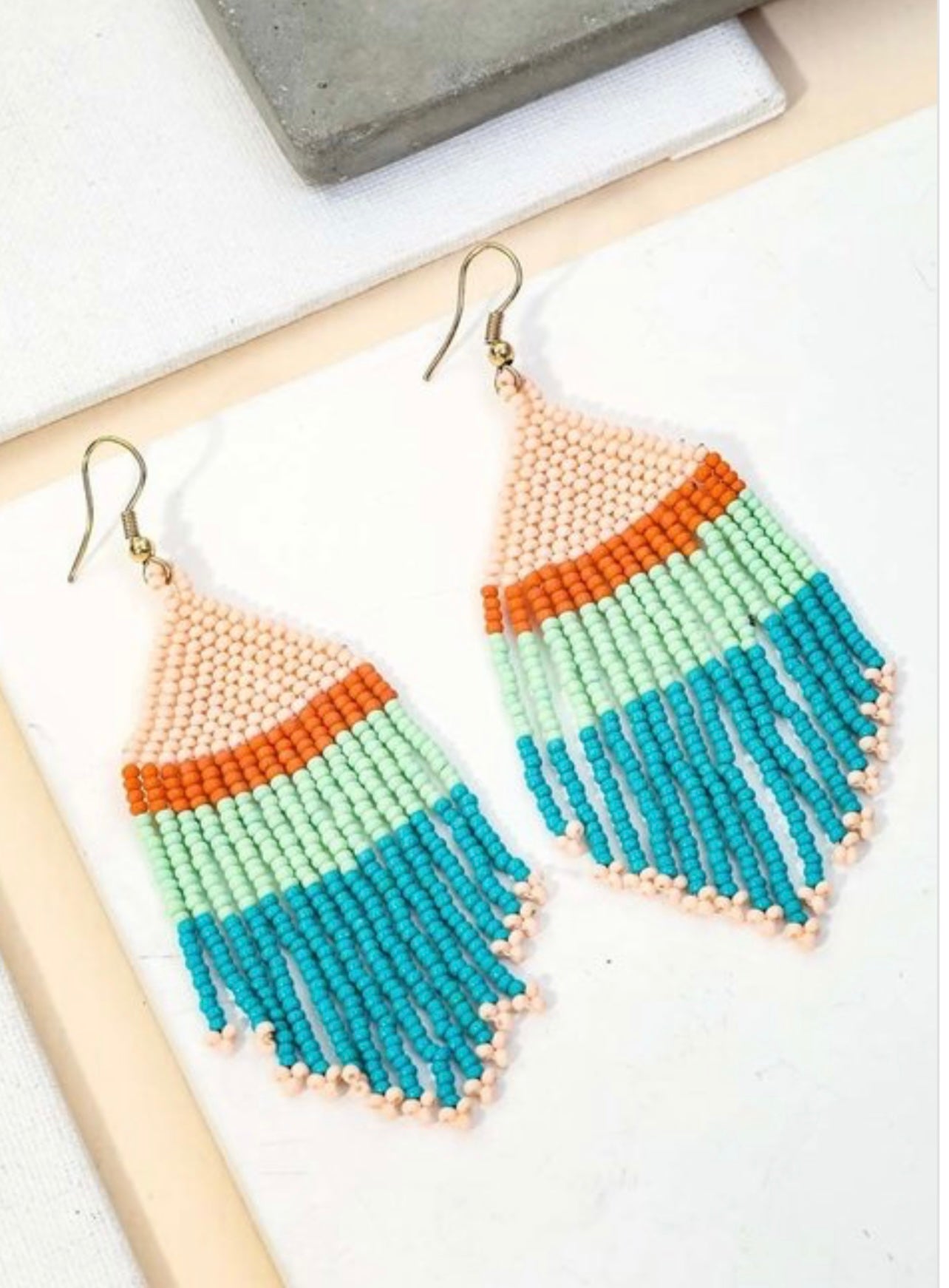 Copper Tail Earrings