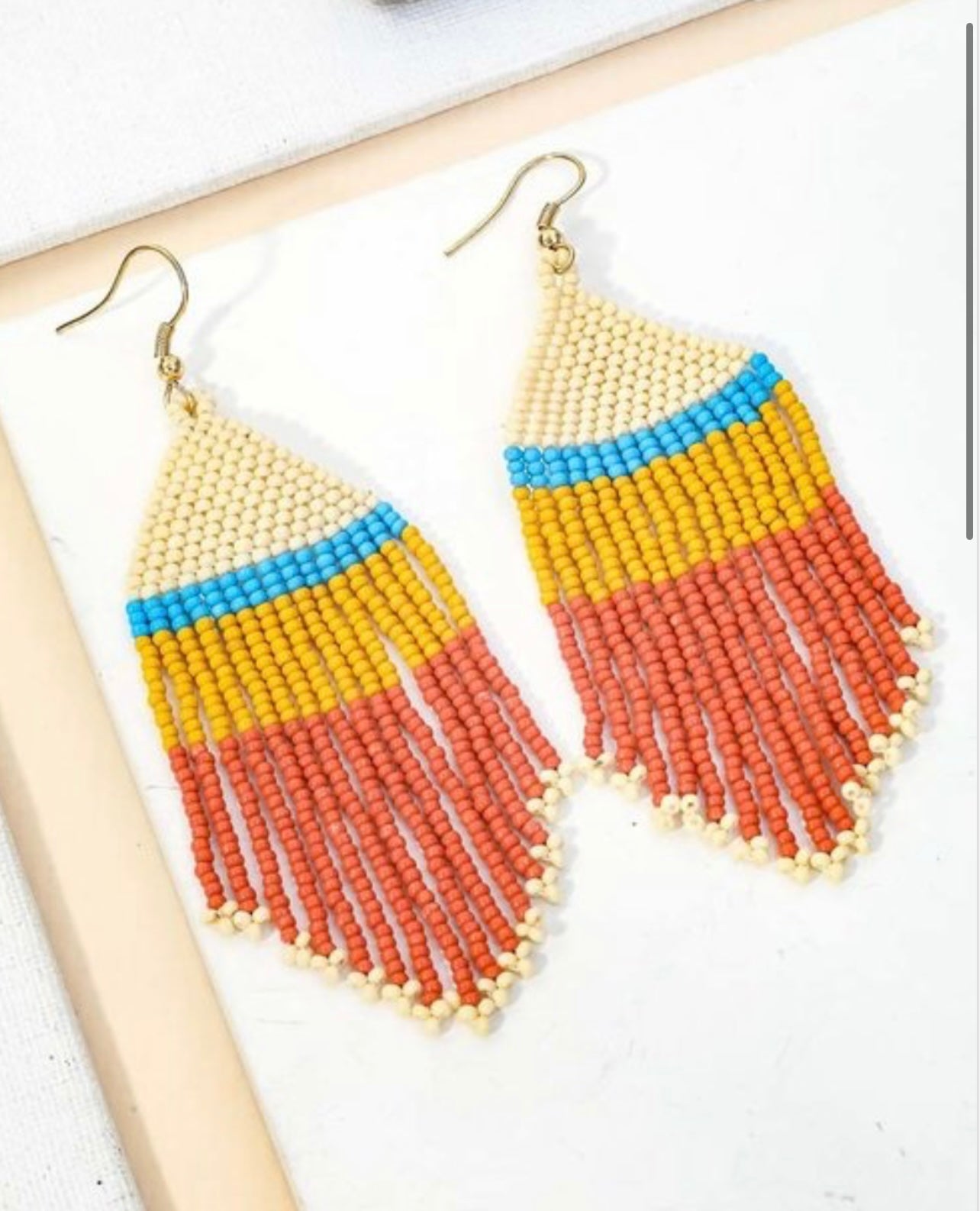 Copper Tail Earrings